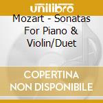 Mozart - Sonatas For Piano & Violin/Duet cd