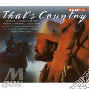 That's Country (3 Cd) cd musicale di CASH/NELSON