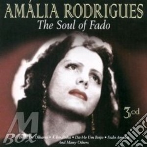 Amalia Rodrigues - The Soul Of Fado (3 Cd) cd musicale di Amalia rodriguez (3