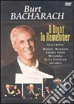Burt Bacharach - A Night To Remember cd