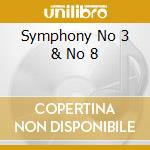 Symphony No 3 & No 8 cd