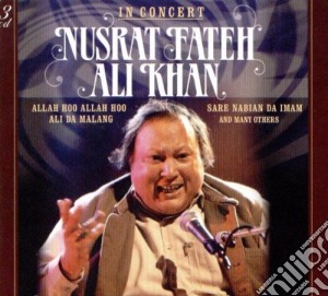 Nusrat Fateh Ali Khan - In Concert (3 Cd) cd musicale di NUSTRAT FATEH ALI KHAN