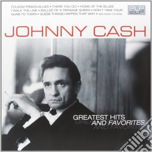 (LP Vinile) Johnny Cash - Greatest Hits & Favorites (2 Lp) lp vinile di Johnny Cash