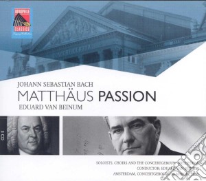 Johann Sebastian Bach - Matthaeus Passion cd musicale di Johann Sebastian Bach