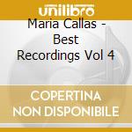 Maria Callas - Best Recordings Vol 4 cd