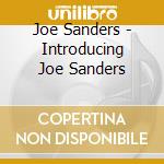 Joe Sanders - Introducing Joe Sanders cd