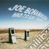 Joe Bonamassa - Had To Cry Today cd