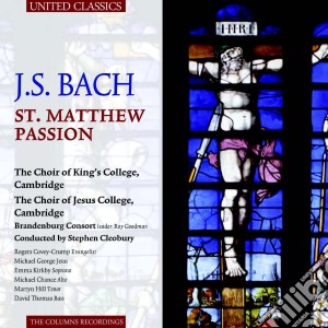 Johann Sebastian Bach - St. Matthew Passion (3 Cd) cd musicale