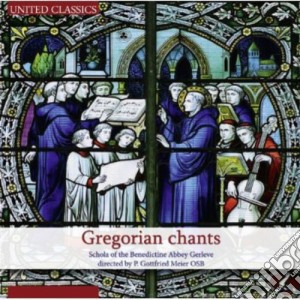 Schola Of The Benedictine Abbey Gerleve: Gregorian Chants cd musicale di Schola Of The Benedictine Abbey Gerleve / Meier