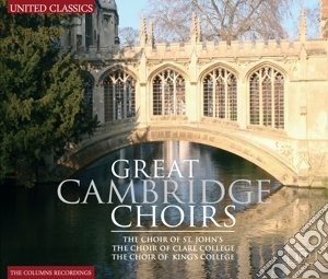 Great Cambridge Choirs / Various (3 Cd) cd musicale