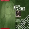 Jacobus Nozeman - Sonatas For Violin And Basso Continuo cd