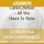 Larkin,Betsie - All We Have Is Now cd musicale di Larkin,Betsie