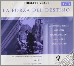 Giuseppe Verdi - La Forza Del Destino (3 Cd) cd musicale di VERDI