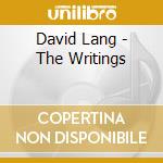 David Lang - The Writings cd