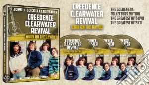 (Music Dvd) Creedence Clearwater Revival - Born On The Bayou (3 Dvd+Cd) cd musicale