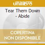 Tear Them Down - Abide cd