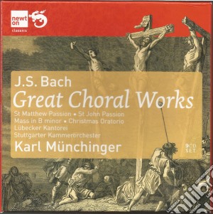Johann Sebastian Bach - Great Choral Works (9 Cd) cd musicale