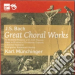 Johann Sebastian Bach - Great Choral Works (9 Cd) cd