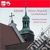 Henryk Gorecki - Kleines Requiem, Lerchenmusik cd