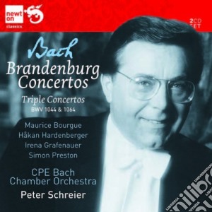 Johann Sebastian Bach - Brandenburg Concertos (2 Cd) cd musicale di Bach Johann Sebastian