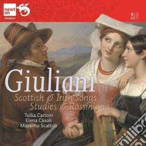 Mauro Giuliani - Scottich & Irish Songs (3 Cd) cd musicale di Tullia Cartoni, Casoli