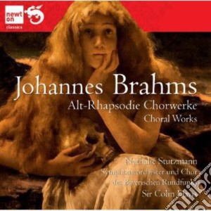 Johannes Brahms - Alt-Rhapsodie: Choral Works cd musicale di Johannes Brahms / Bavarian Radio Sym Orch / Davis