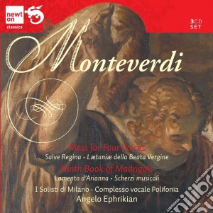 Claudio Monteverdi - Choral Works, Madrigals (3 Cd) cd musicale di Monteverdi