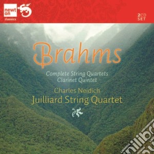 Johannes Brahms - Complete String Quartets, Clarinet Quintet (2 Cd) cd musicale di Brahms Johannes