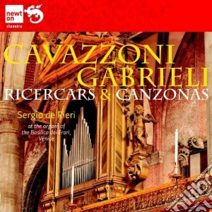 Sergio De Pieri - Cavazzoni & Gabrieli: Ricercars & Canzonas cd musicale di Sergio De Pieri