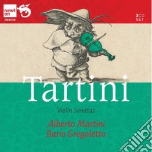 Giuseppe Tartini - Violin Sonatas (3 Cd) cd musicale di Tartini / Martini / Gregoletto
