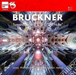 Anton Bruckner - Symphony No.8 & 0 Die Nulle (2 Cd) cd musicale di Israel Philharmonic Orch. / Zubin Mehta