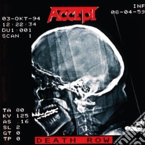 Accept - Death Row cd musicale di Accept