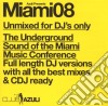 Miami 2008 - Unmixed cd