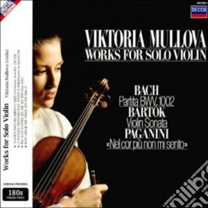 (LP Vinile) Viktoria Mullova: Works For Solo Violin - Bach, Bartok, Paganini lp vinile di Mullova, Viktoria