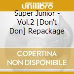 Super Junior - Vol.2 [Don't Don] Repackage cd
