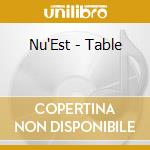 Nu'Est - Table cd