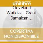 Cleveland Watkiss - Great Jamaican Songbook Vo1 cd