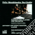 Felix Mendelssohn - Concerto Per 2 Piano (1824) In La cd
