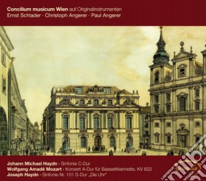 Concilium Musicum Wien: Auf Originalinstrumenten - J.M. Haydn, Mozart, J. Haydn cd musicale di Mozart Wolfgang Amadeus