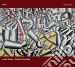 Louis Vierne - Quintetto Per Pianoforte E Archi Op.42, Preludi Per Pianoforte Op.36 - '1914' cd