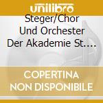 Steger/Chor Und Orchester Der Akademie St. Blasius - Weihnachtskonzert 2021 cd musicale