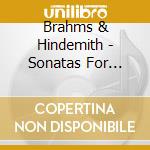 Brahms & Hindemith - Sonatas For Double Bass And Piano cd