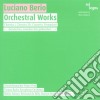 Luciano Berio - Orchestral Works cd
