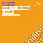 Wolfgang Mitterer - Mitterer- Music For Checking E-mails cd