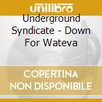 Underground Syndicate - Down For Wateva cd