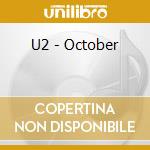 U2 - October cd