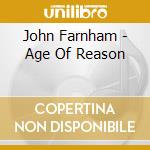 John Farnham - Age Of Reason cd