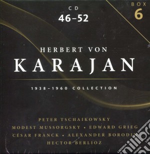 Herbert Von Karajan - Karajan Conducts Tschaikowsky Mussorgsky Grieg Franck Borodin Berlioz (7 Cd) cd musicale di Herbert Von Karajan