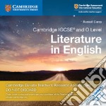 Cambridge IGCSE and O level. Literature in English. Teacher's Resource Access Card. Card con codice di accesso alla piattaforma Elevate