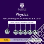 Jones, Graham - Cambridge International As & A Level Physics Digital Teacher'S Resource Access Card [Edizione: Regno Unito] cd